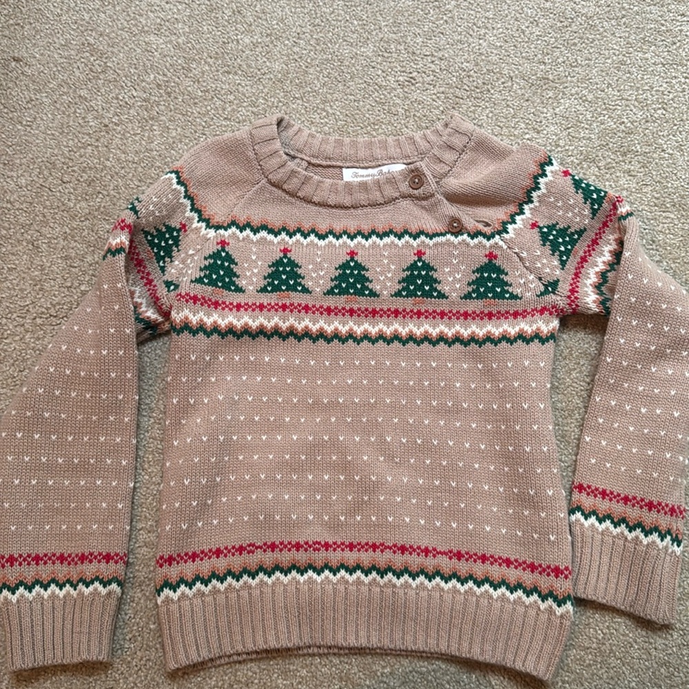 Tommy Bahamas toddler Christmas sweater